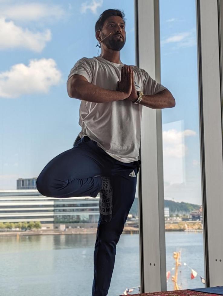 Yoga på Udsigten