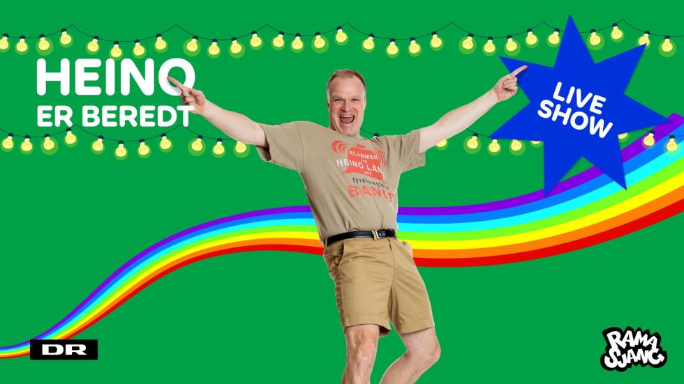 Liveshow for børn og familier: Heino er beredt!
