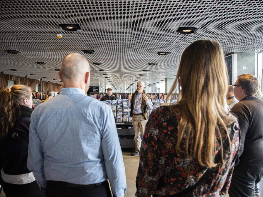 Rundvisning på Dokk1