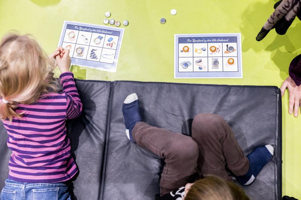 Lydbanko for børnehaver