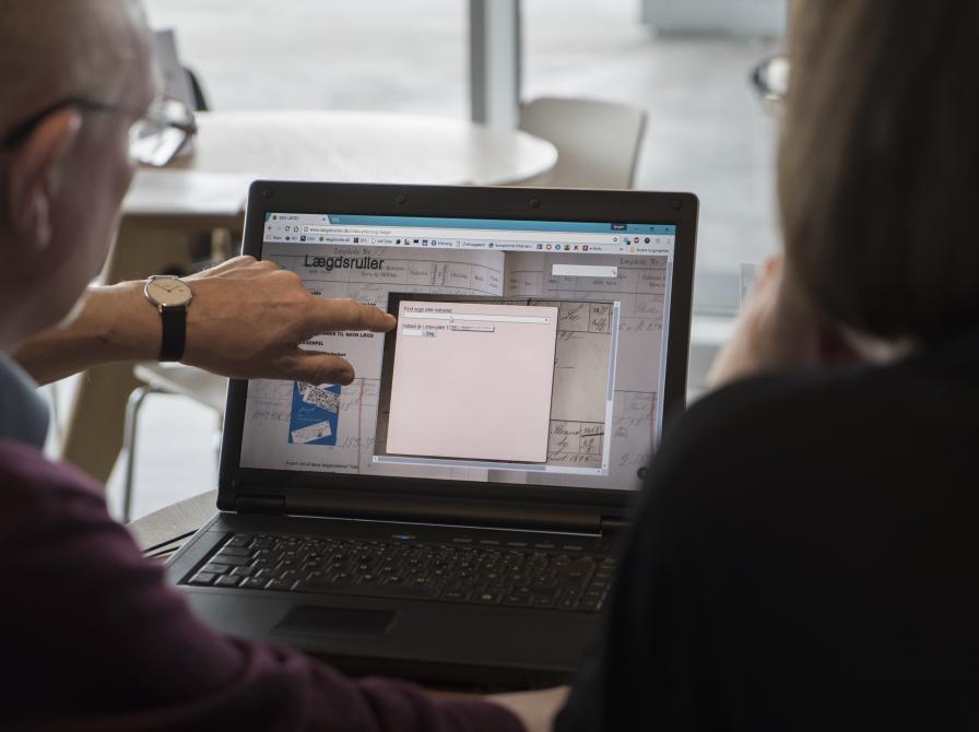 Spørgehjørne for slægtsforskere