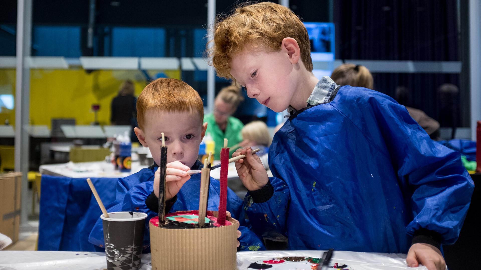 Krea - Koncentration under Maker Faire