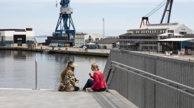 Kaffepause med udsigt