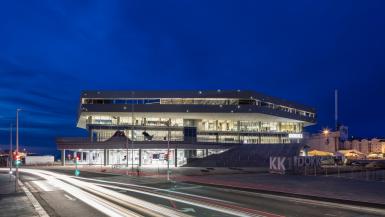 Dokk1, lysspor på Europaplads