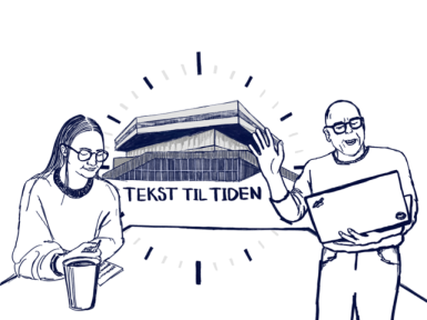TEKST TIL TIDEN - Åbent skriveværksted på Dokk1