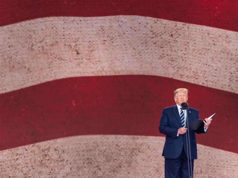 Trump: Hadet her, elsket der 